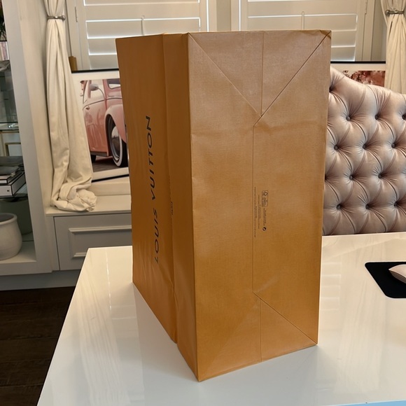 HUGE LOUIS VUITTON PAPER SHOPPING BAG - Picture 13 of 17